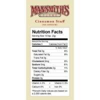 Cinnamon Stuff (Salt-Free) Nutrition Facts